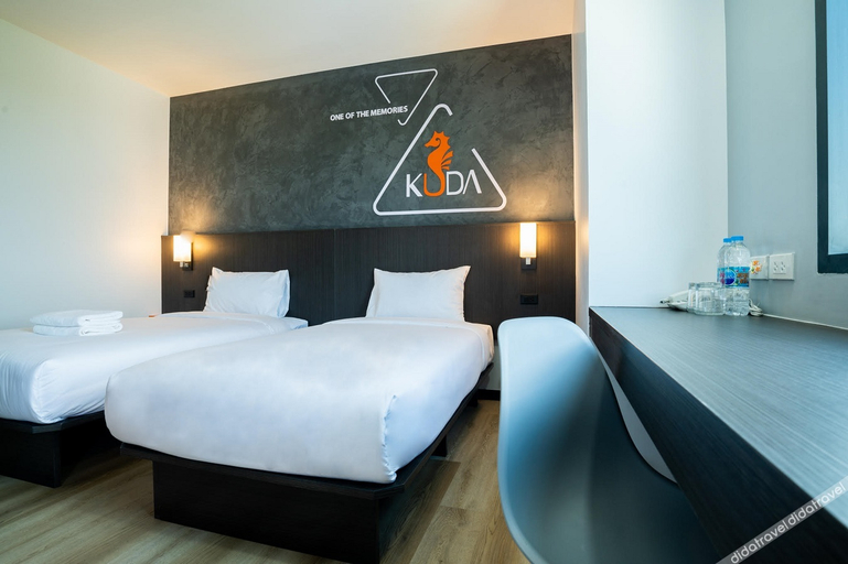 Bedroom 3, Kuda Asia Hotel Bang Saen, Muang Chon Buri