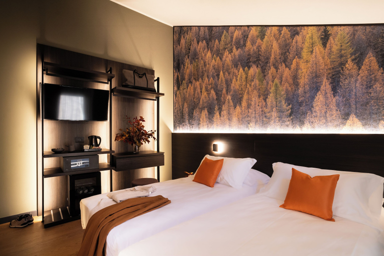 Bedroom 3, Hotel Due Cime, Udine