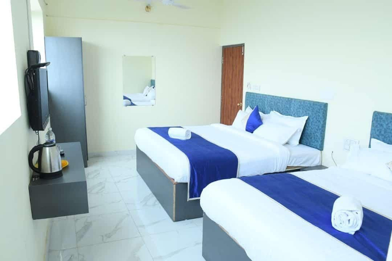 Bedroom 2, SanvaLuxuryRoom By Royal VIP Hospitality, Kancheepuram