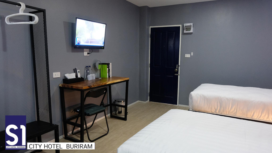 Bedroom 2, S1 City Hotel, Muang Buri Ram