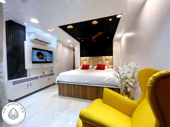 Bedroom 3, The Arabian View, Palghar