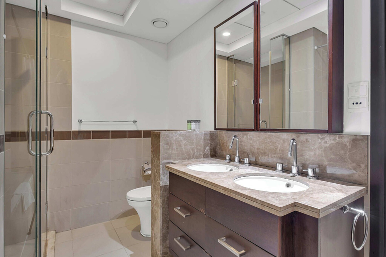Bathroom 3, Bellavista-Full Burj Khalifa View 29BLVD, Dubai
