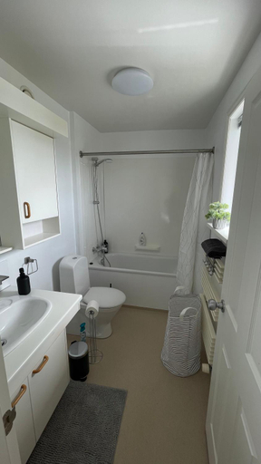 Bathroom, IQ Apartments 1, Reykjanesbær