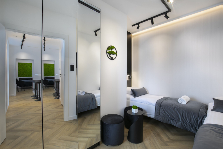 Bedroom 4, Rainbow Apartments 4 Old Town, Kraków City