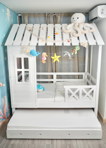 Bedroom 4, Under The Sea by Little Bnb, North Jakarta