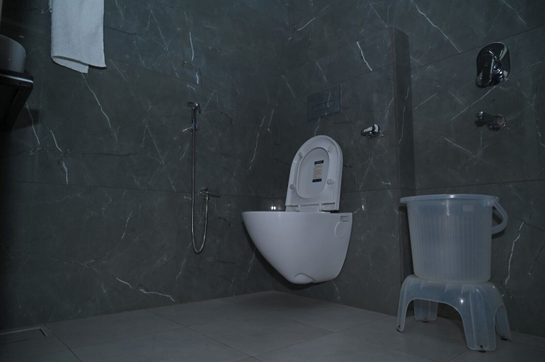 Bathroom 3, NRI Hotel, Ambala