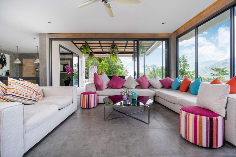 Others 5, Serenity and Modern Art - Open Hill View 3BR Natural Park Villa 1, Pulau Phuket