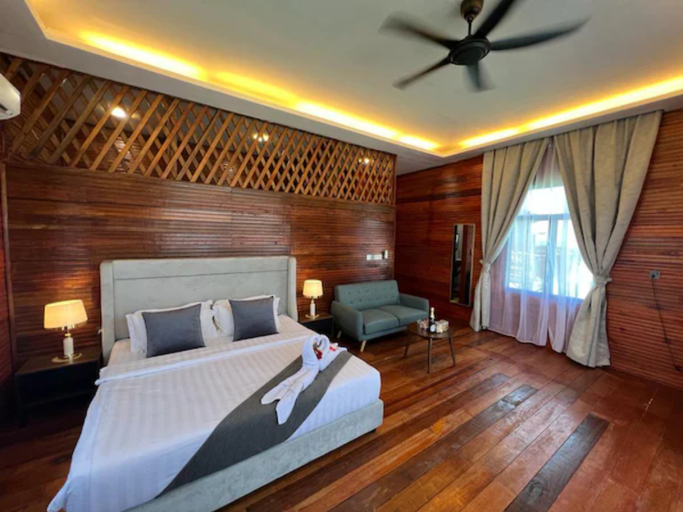 Bedroom 4, SKY WATER VILLAS, SEMPORNA, Semporna
