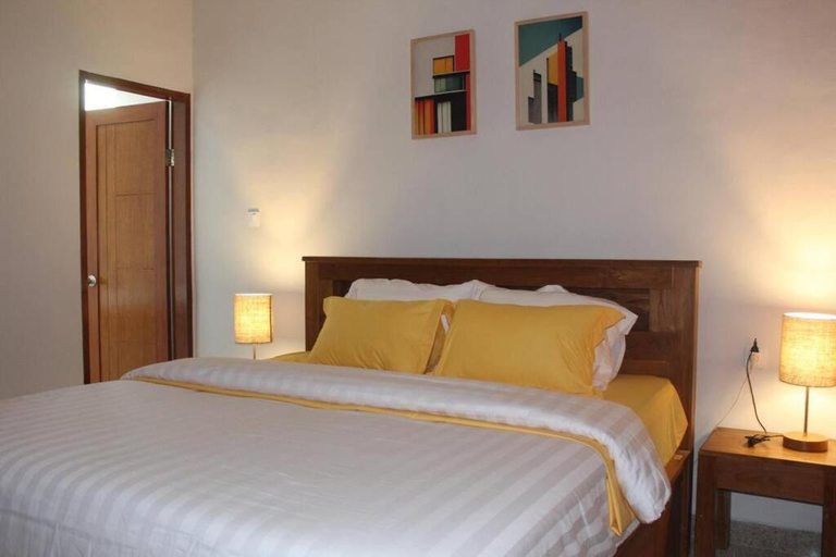 Bedroom 2, Peaceful Private 4 BR YY Bali Villa, Jimbaran Nusa Dua, In Central Kuta, Badung