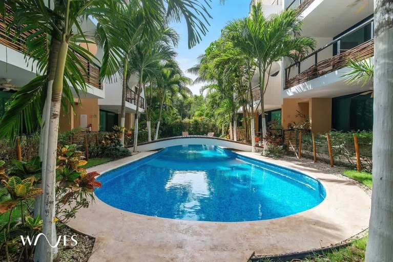 Sport & Beauty, 2 Br. Luminous and Spacious Pool View Apt, Cozumel