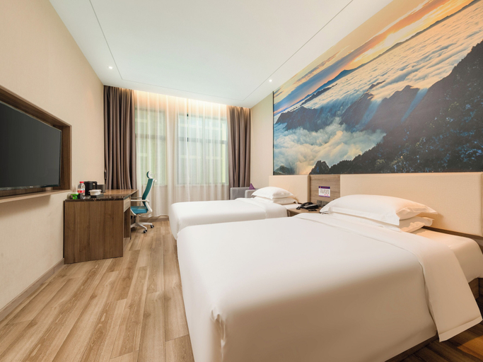 Bedroom 2, Fushang Foshan Jinshazhou Jinbo Center, Foshan