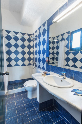 Bathroom 4, Cavos Bay Hotel, North Aegean