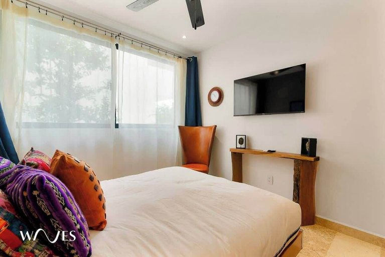 Bedroom 2, Colorful Perfect Located 2 Br. W/great Amenities, Cozumel