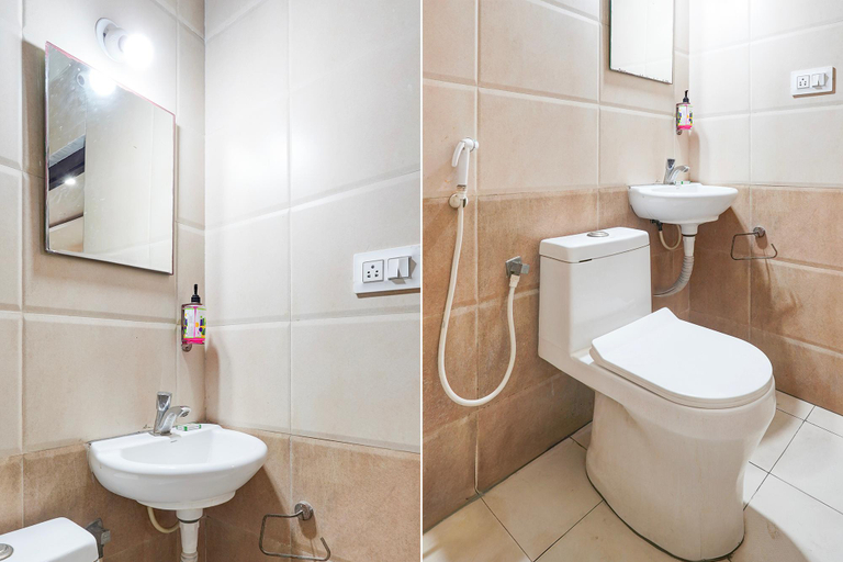 Bathroom, FabHotel Atithi Residency, Bangalore