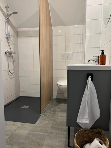 Shower, B&B Prive Studio Bij Zee, Goedereede