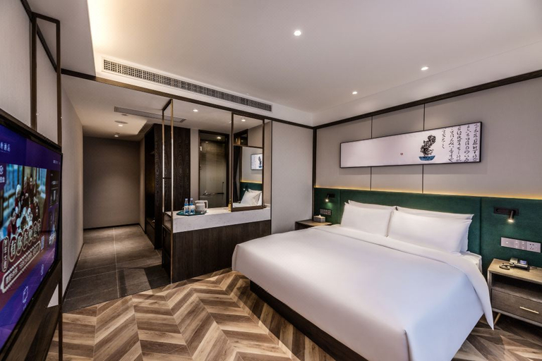 Bedroom 5, Manxin Hotel Gusu Pingjiang Courtyard, Suzhou