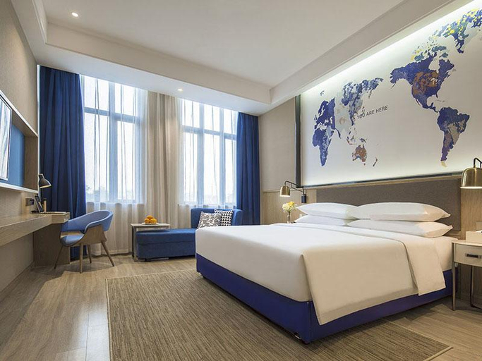 Bedroom 2, Kyriad Marvelous Hotel·Shanghai Jiading Xincheng Baolong Plaza, Shanghai