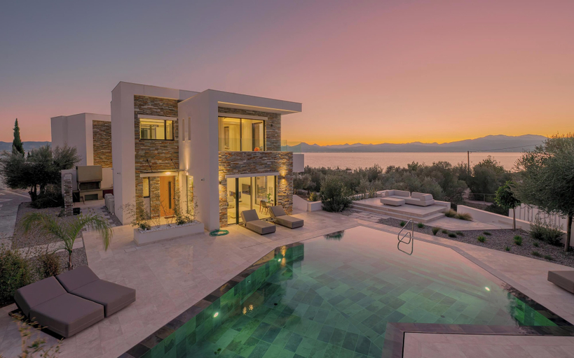 Exterior & Views 2, Elia Cove Luxury Villa II, Peloponnese
