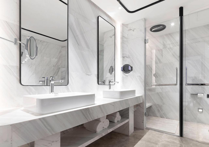 Bathroom 3, FlyZoo Hotel - Alibaba Future Hotel, Hangzhou