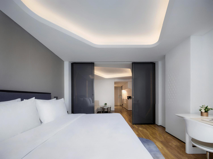Bedroom 2, FlyZoo Hotel - Alibaba Future Hotel, Hangzhou