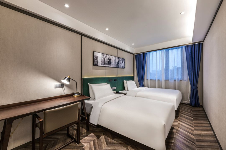 Bedroom 2, Manxin Hotel Gusu Pingjiang Courtyard, Suzhou
