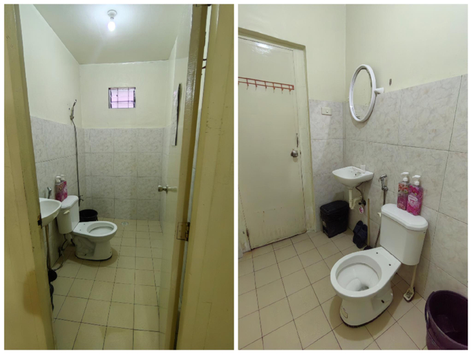 Bedroom 3, Megaworld Area Backpackers Place with Fan and Wifi, Iloilo City