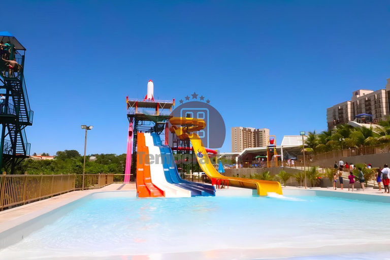 Sport & Beauty 2, Spazzio diRoma com acesso ao Acqua Park - Temporada CN, Caldas Novas