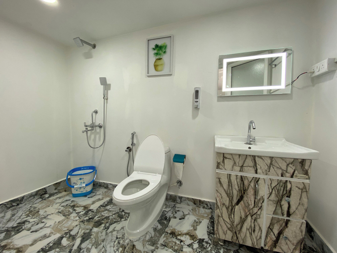 Bathroom, Private Beach Studio | Kitchenette | Palolem Beach, South Goa
