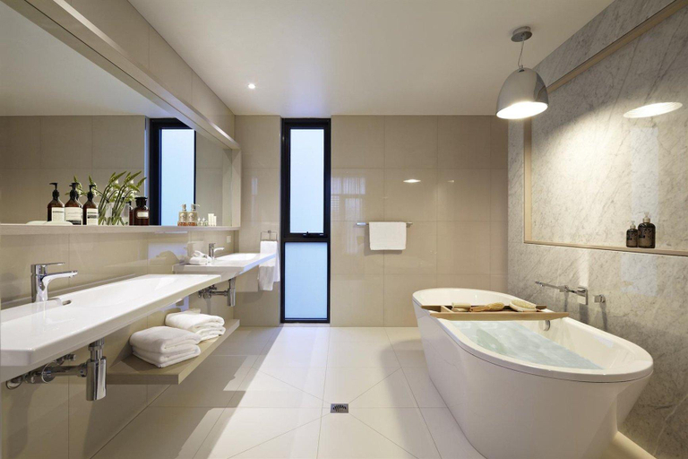 Bathroom 4, Quarters at Flinders Hotel, Melbourne
