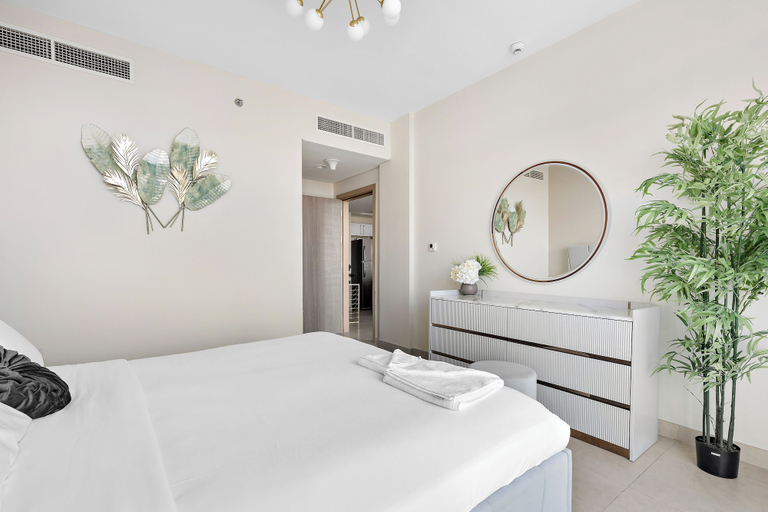 Bedroom 2, Silkhaus Soho Square, Abu Dhabi City
