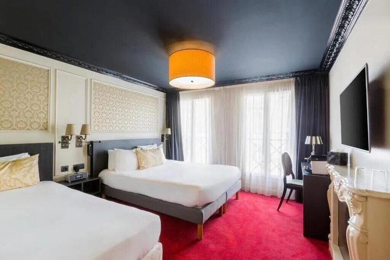 Bedroom 5, Hotel Le Montmartre Saint Pierre, Paris