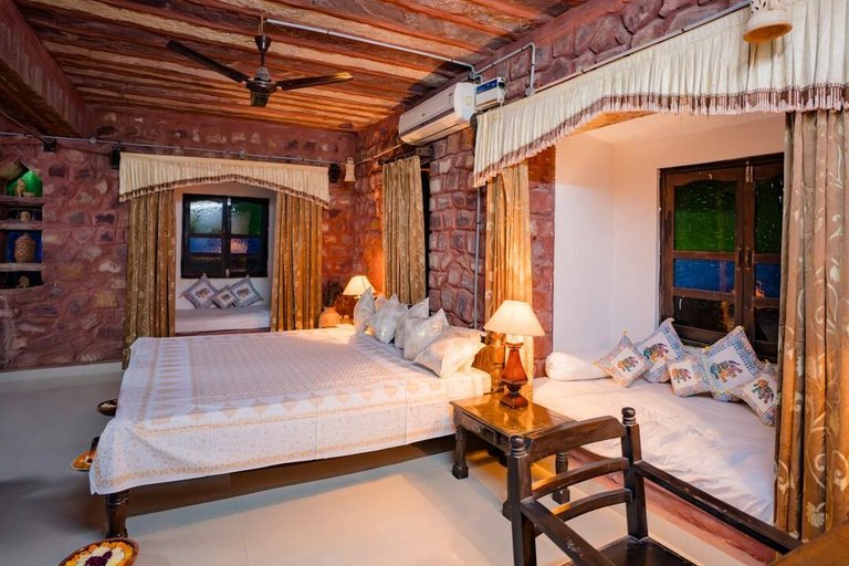 Bedroom 2, The Desert Haveli Resort and Camp, Jodhpur