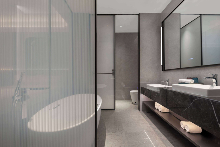 Bathroom 4, Wyndham Garden Xunyang Downtown, Ankang