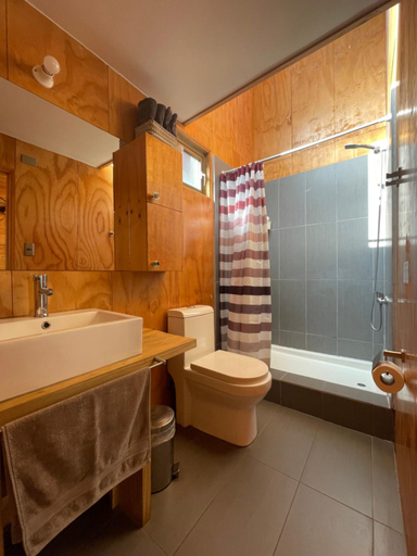 Bathroom 3, La Ritoquena Hotel de Playa, Valparaíso