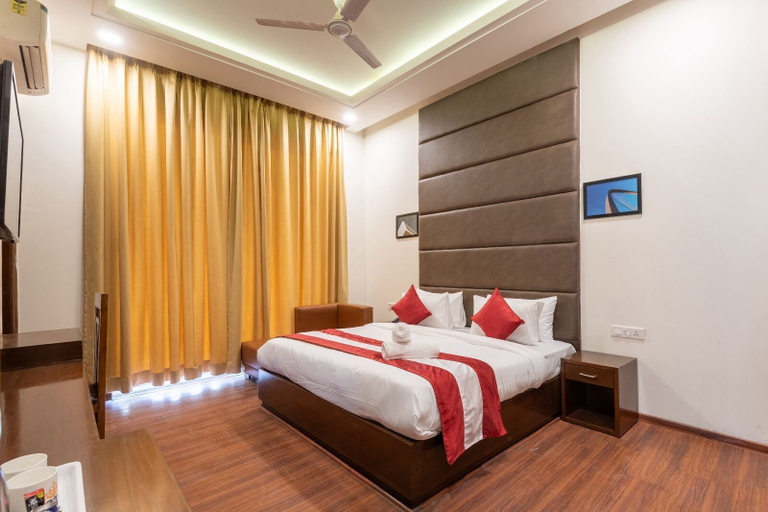 Bedroom 2, Hotel Florence and Banquets By Elite Sol, Gurgaon