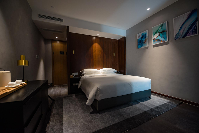 Bedroom, Suzhou 0572 Taihu Hot Spring Hotel, Suzhou
