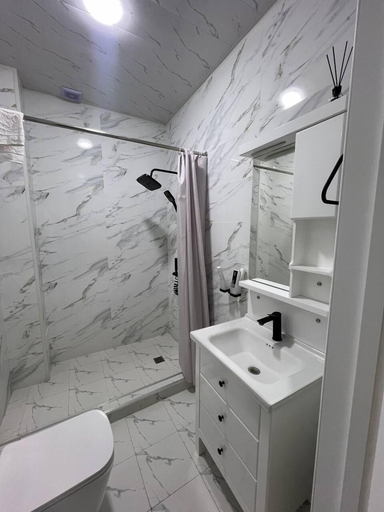 Bathroom 3, Bagishamol Hotel, Urgut