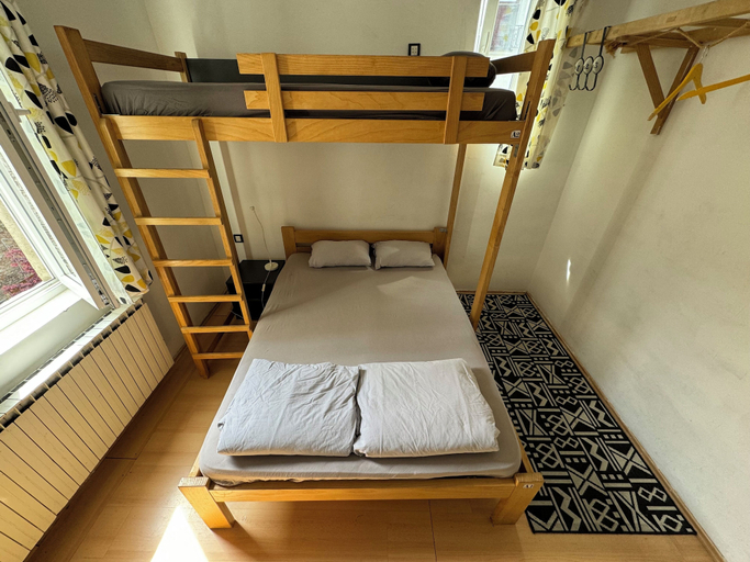Bedroom 2, Nomad Hostel, Belgrade