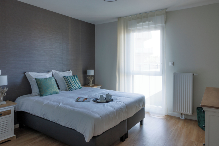 Bedroom 3, Les Boréales - Appart'hotel Villers-sur-Mer, Calvados