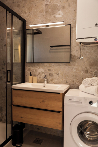 Bathroom 4, Smash 2 - Two-bedroom Apartments, Novalja