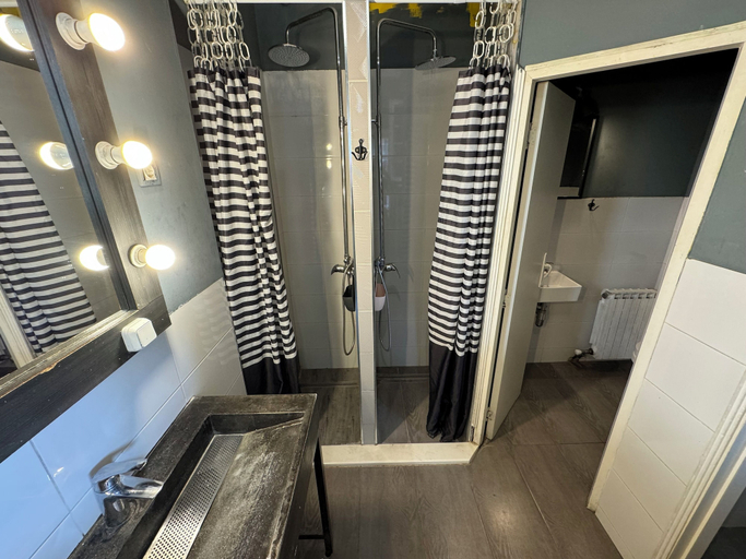 Bathroom 4, Nomad Hostel, Belgrade