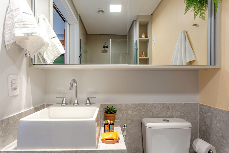 Bathroom 3, Moderno-Pinheiros -AC - Brazilian Corner, São Paulo