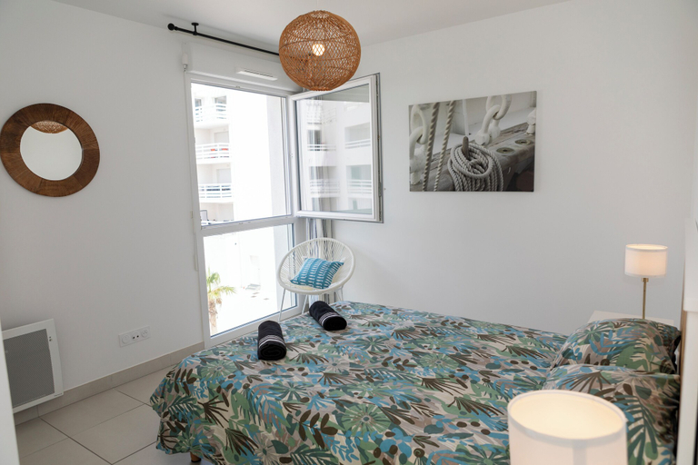 Bedroom 3, MY Hôtel Résidences - Port Leucate, Aude