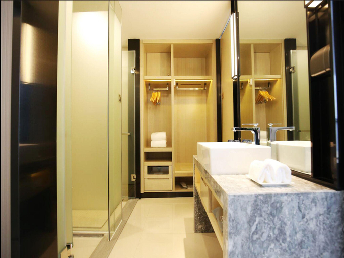 Bathroom 4, Echarm Hotel Qionghai Wanquan River, Hainan