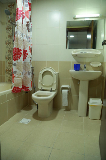 Bathroom, Miami Hotel Apartment, Sharjah City