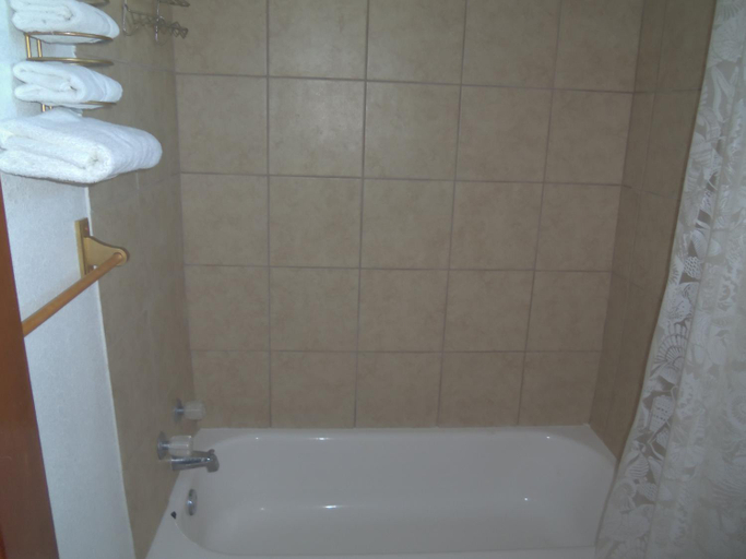 Bathroom 2, Super 54 Inn, Clark