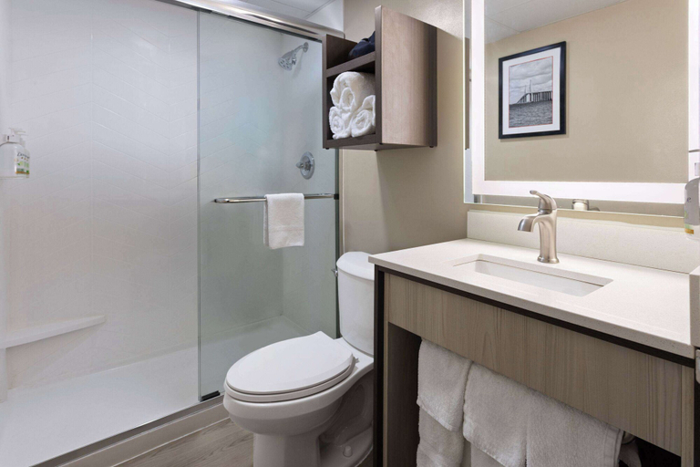 Bathroom 4, Ramada by Wyndham Parsippany, Morris