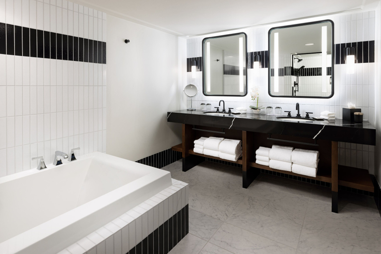 Bathroom 4, Hyatt Regency San Francisco Downtown SOMA, San Francisco
