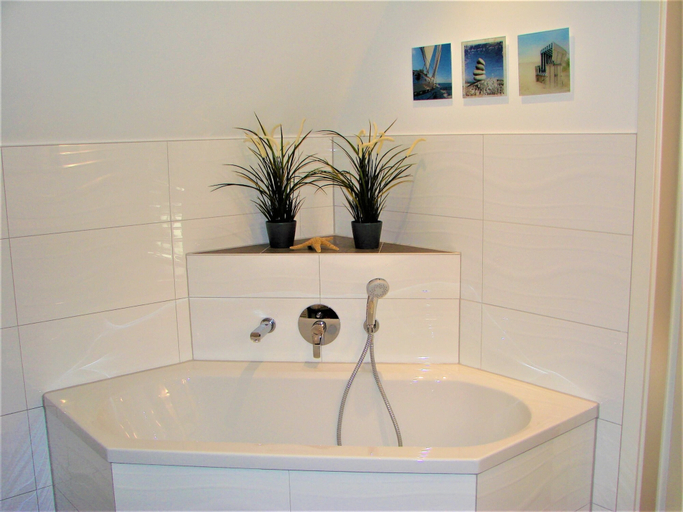 Bathroom 3, Freistehendes Ferienhaus in Rerik mit Sauna, Rostock
