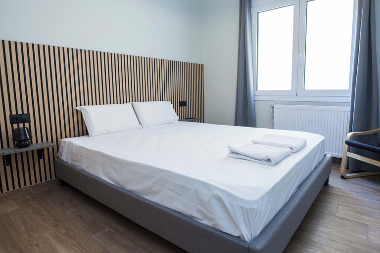 Bedroom 5, Fresh Modern 1 Bd Apt in Vibrant Patisia, Attica
